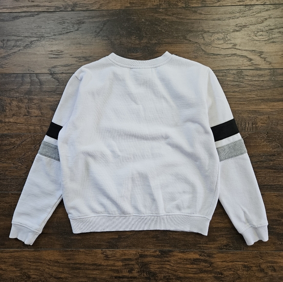 FILA Women's Natalie French Terry Crewneck Sweatshirt Size Medium - Picture 2 of 6